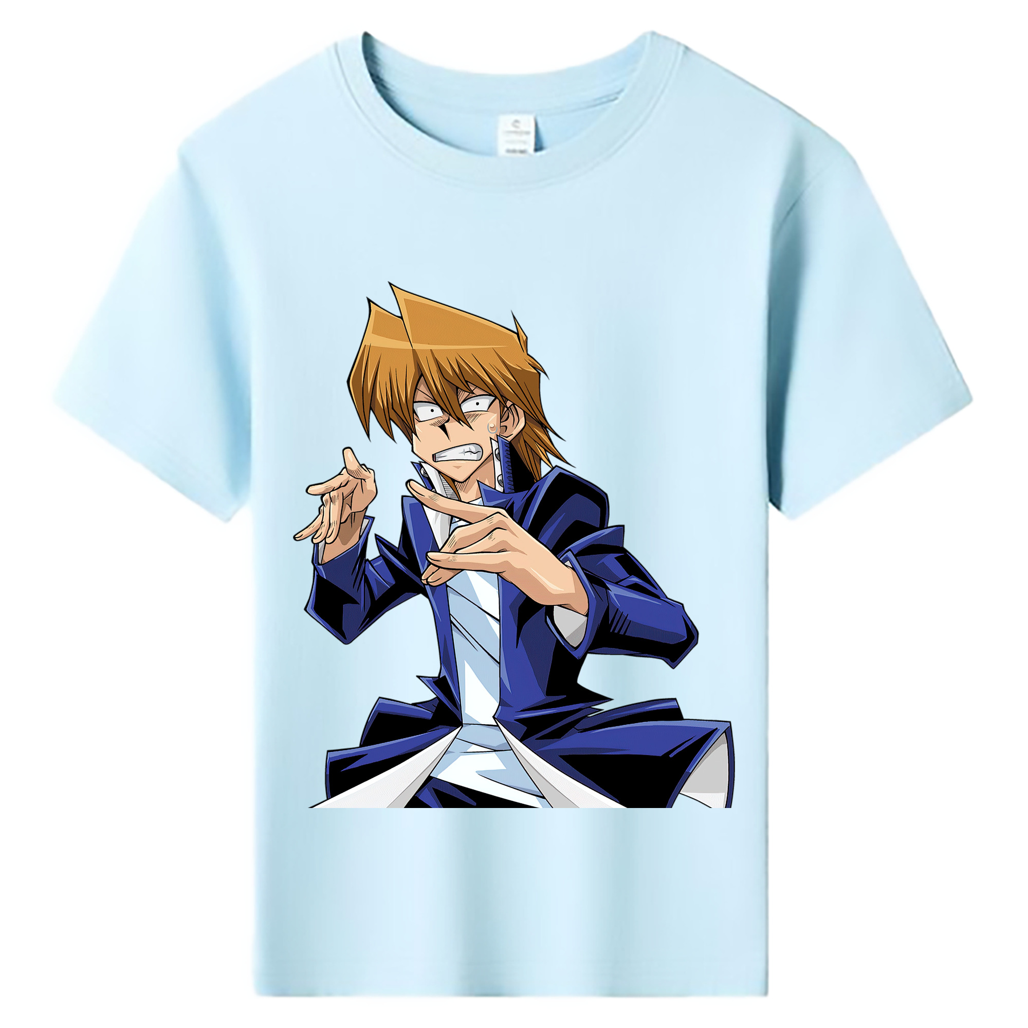 （画像用） 遊☆戯☆王 Yu-Gi-Oh! 綿100％キッズTシャツ（フロントプリント）